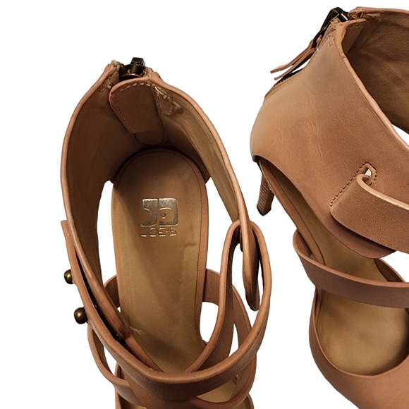 Joe's Jeans Pete Leather Heels Size 6 - Picture 7 of 13